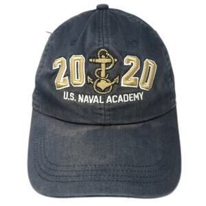 Ahead Extreme NCAA US Naval Academy Blue One Size Cap 2020 Anchor Embroidery Hat